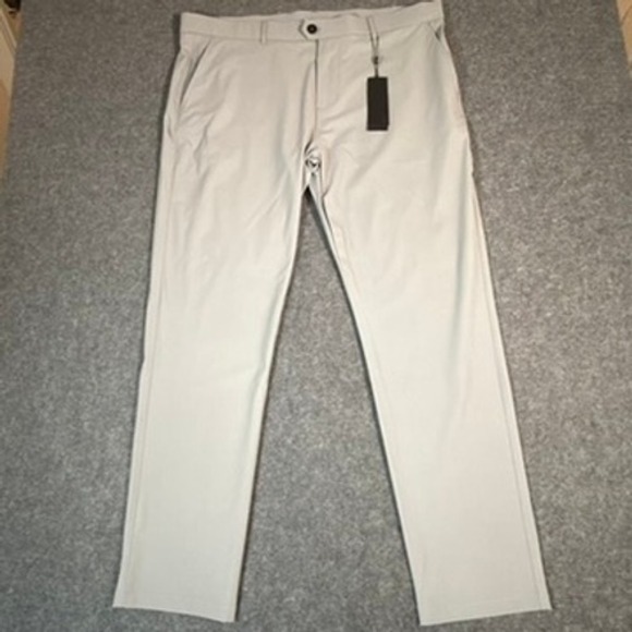 Greyson Clothiers Other - Greyson Montauk Trouser Mens 40x32 Slate Grey‎ Performance Golf Pants NWT Office
